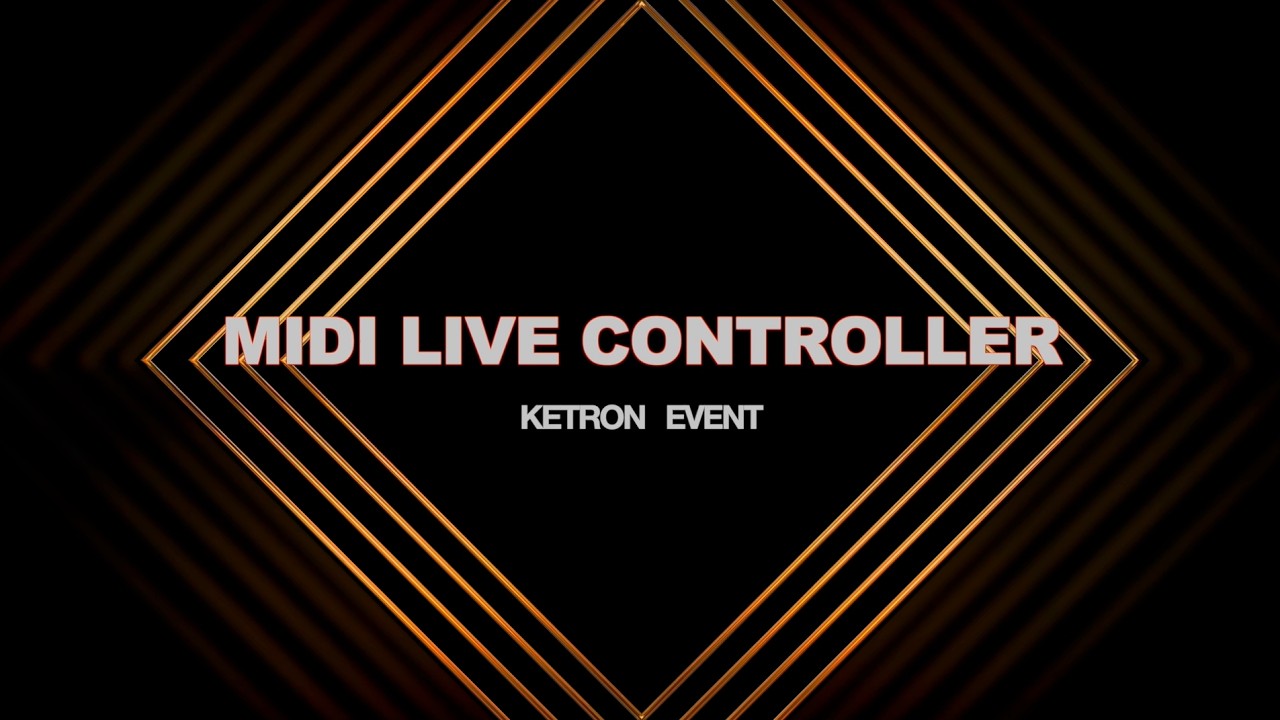 MIDI LIVE Controller tanıtım görünümü