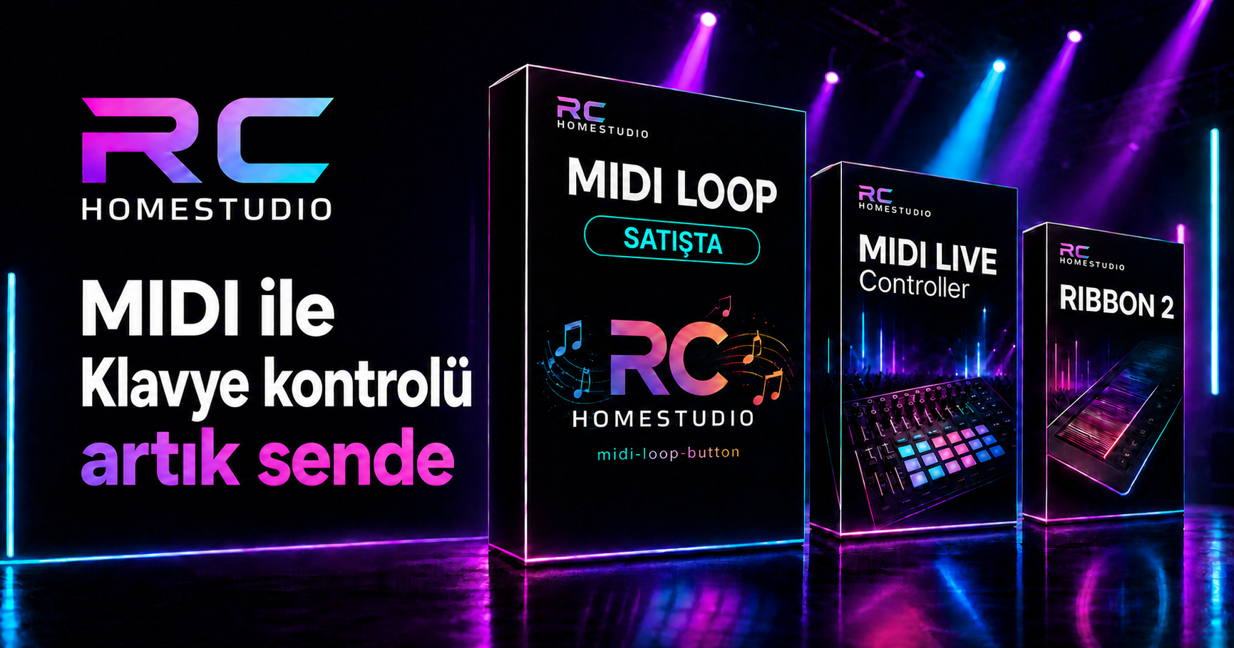 RC MIDI LOOP uygulama ekranı